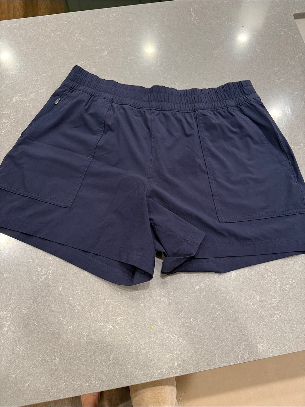 Athleta Navy Blue Athletic Shorts